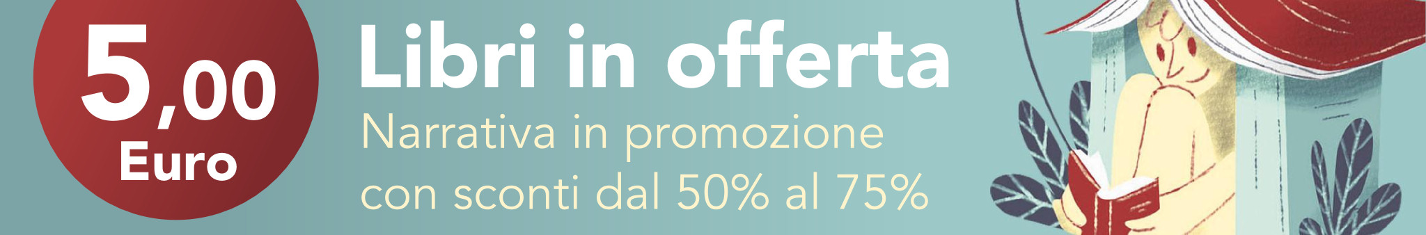 Libri in offerta a 5 euro